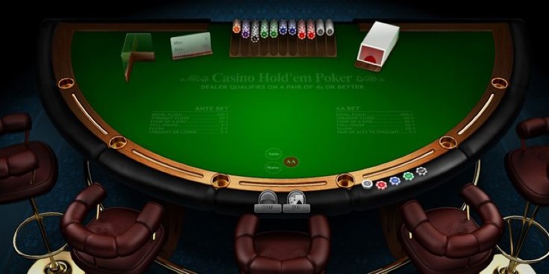 Bàn chơi trong game Blackjack trực tuyến cơ bản
