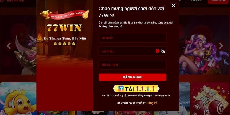 77win: Đăng nhập bảo mật, tận hưởng trò chơi ngay lập tức.